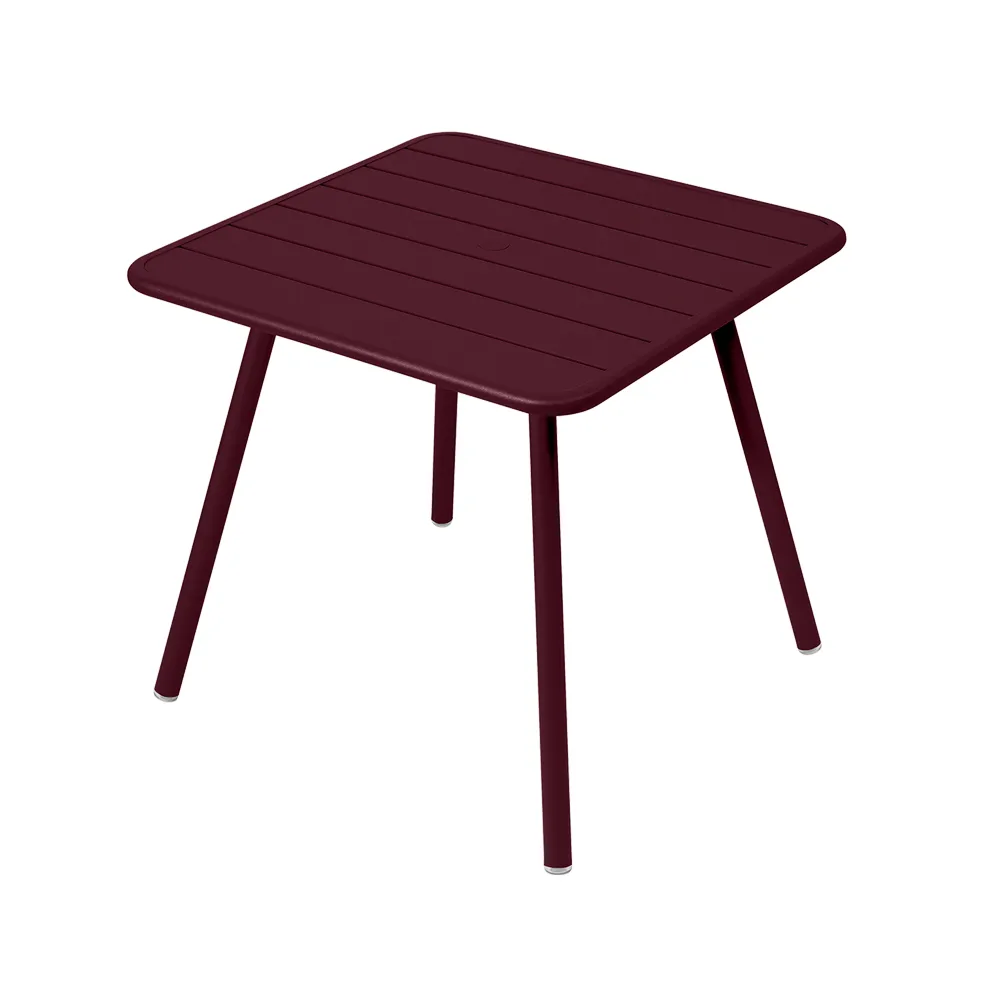 Luxembourg bord 80x80 cm, Black cherry (vinrød) Fermob