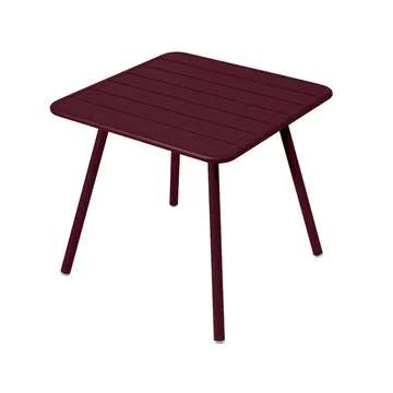 Luxembourg bord 80x80 cm - Black cherry (vinrød) - Fermob