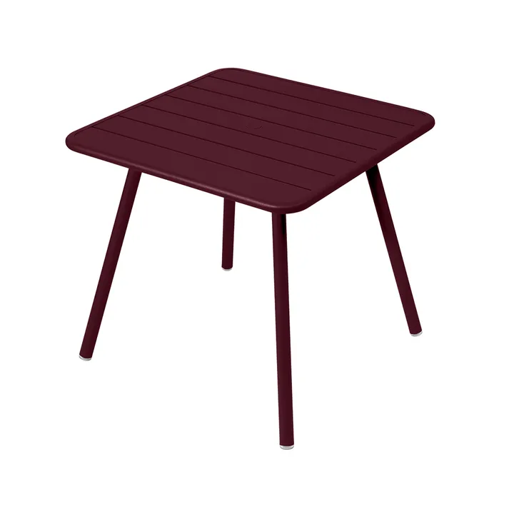 Luxembourg bord 80x80 cm - Black cherry - Fermob
