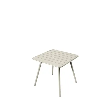 Luxembourg bord 80x80 cm - Clay grey (grå) - Fermob