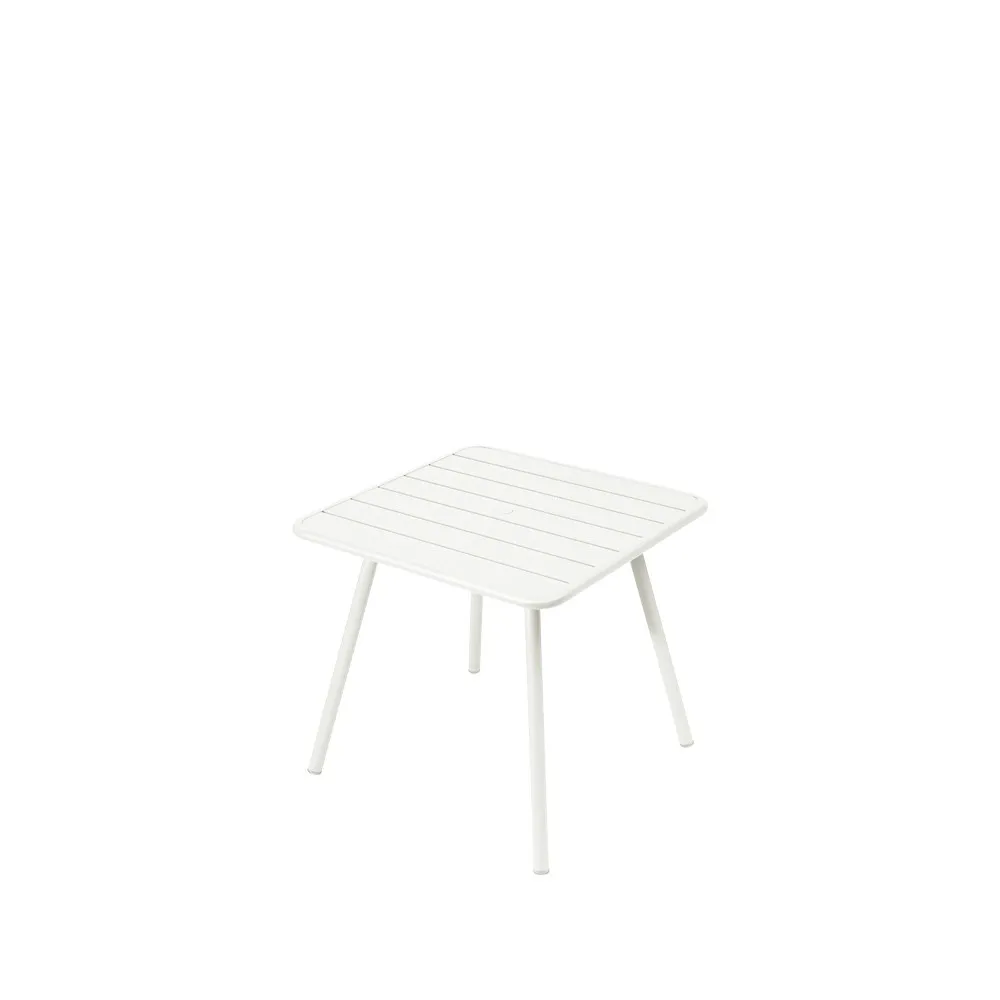 Luxembourg bord 80x80 cm, Cotton white (hvit) Fermob