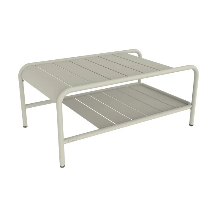 Luxembourg bord, lavt 90x55 cm - Clay grey (grå) - Fermob