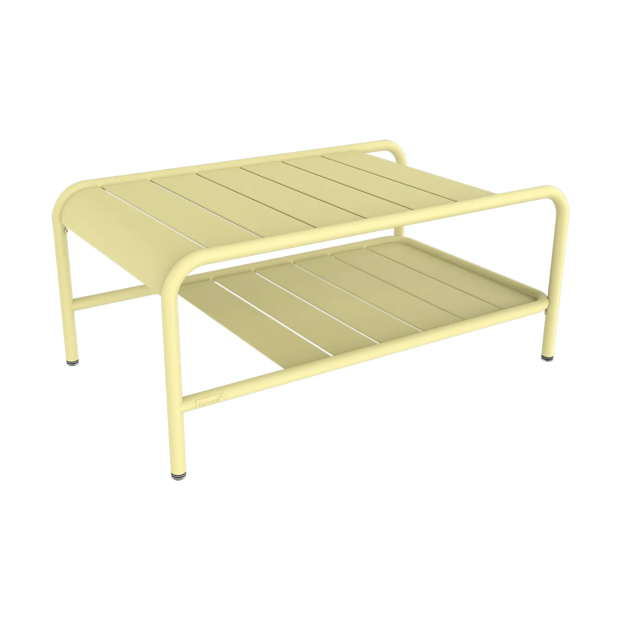 Luxembourg bord, lavt 90x55 cm, Frosted lemon (gul) Fermob