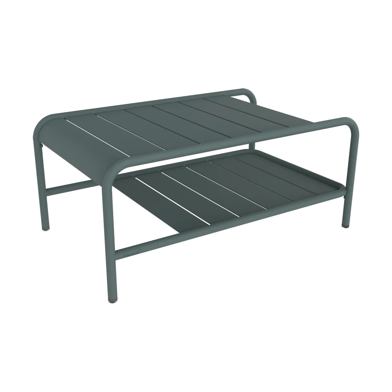Luxembourg bord, lavt 90x55 cm, Storm grey (grå) Fermob