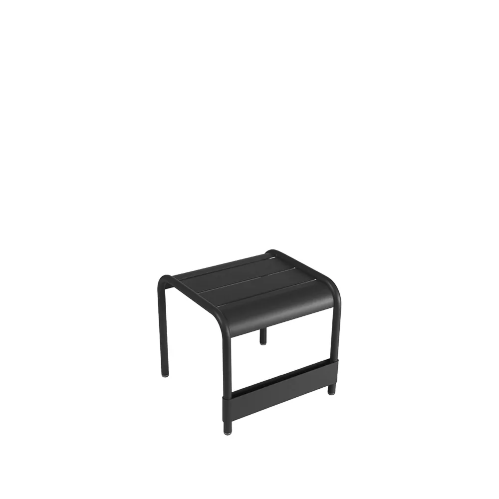 Luxembourg bord/fotskammel, Anthracite (grå), small Fermob