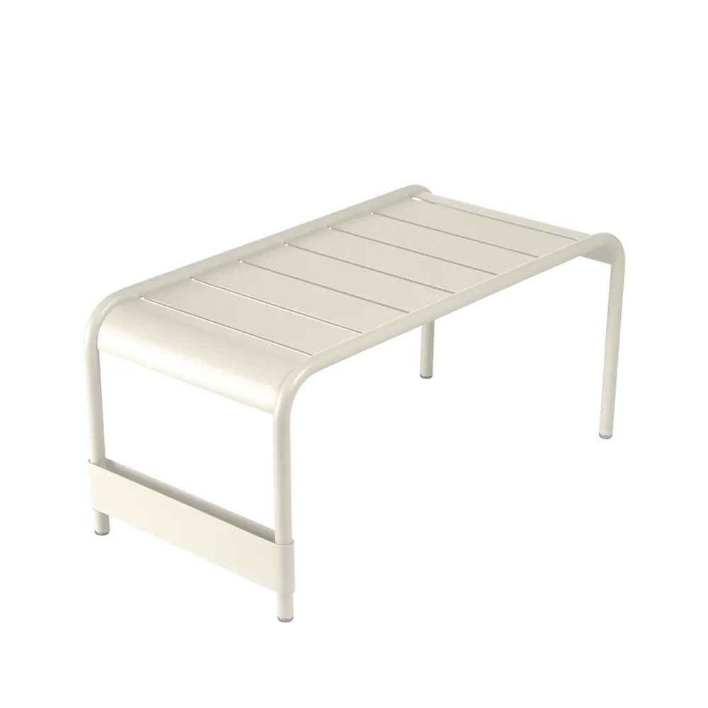 Luxembourg bord/fotskammel, Clay grey, large Fermob