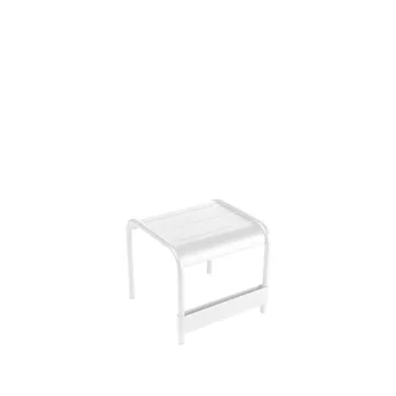 Luxembourg bord/fotskammel - Cotton white (hvit), small - Fermob