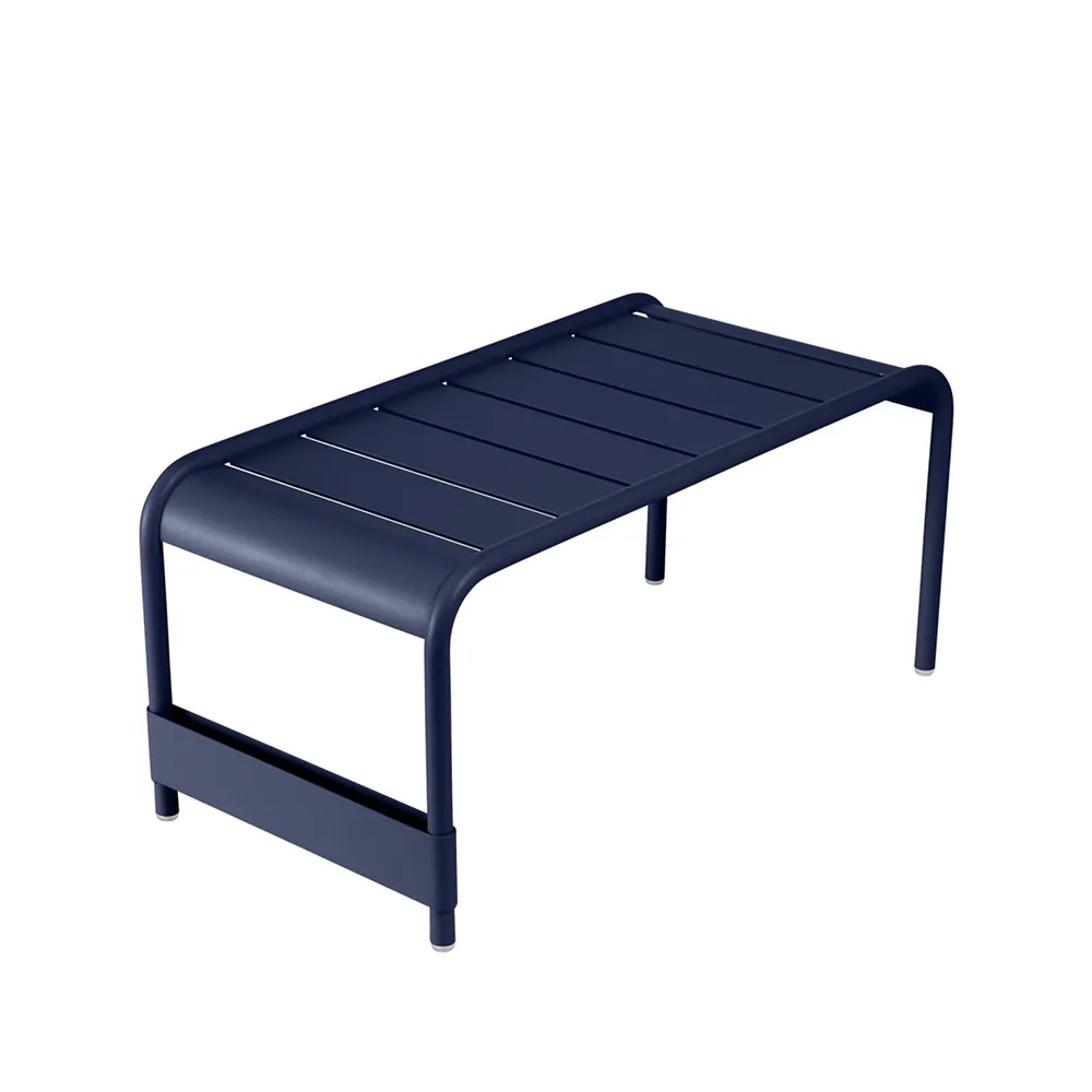 Luxembourg bord/fotskammel, Deep blue, large Fermob