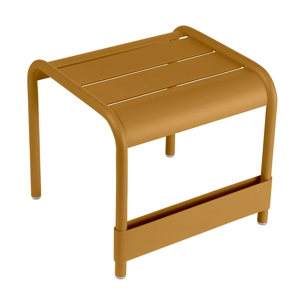 Luxembourg bord/fotskammel, Gingerbread (brun)-small Fermob