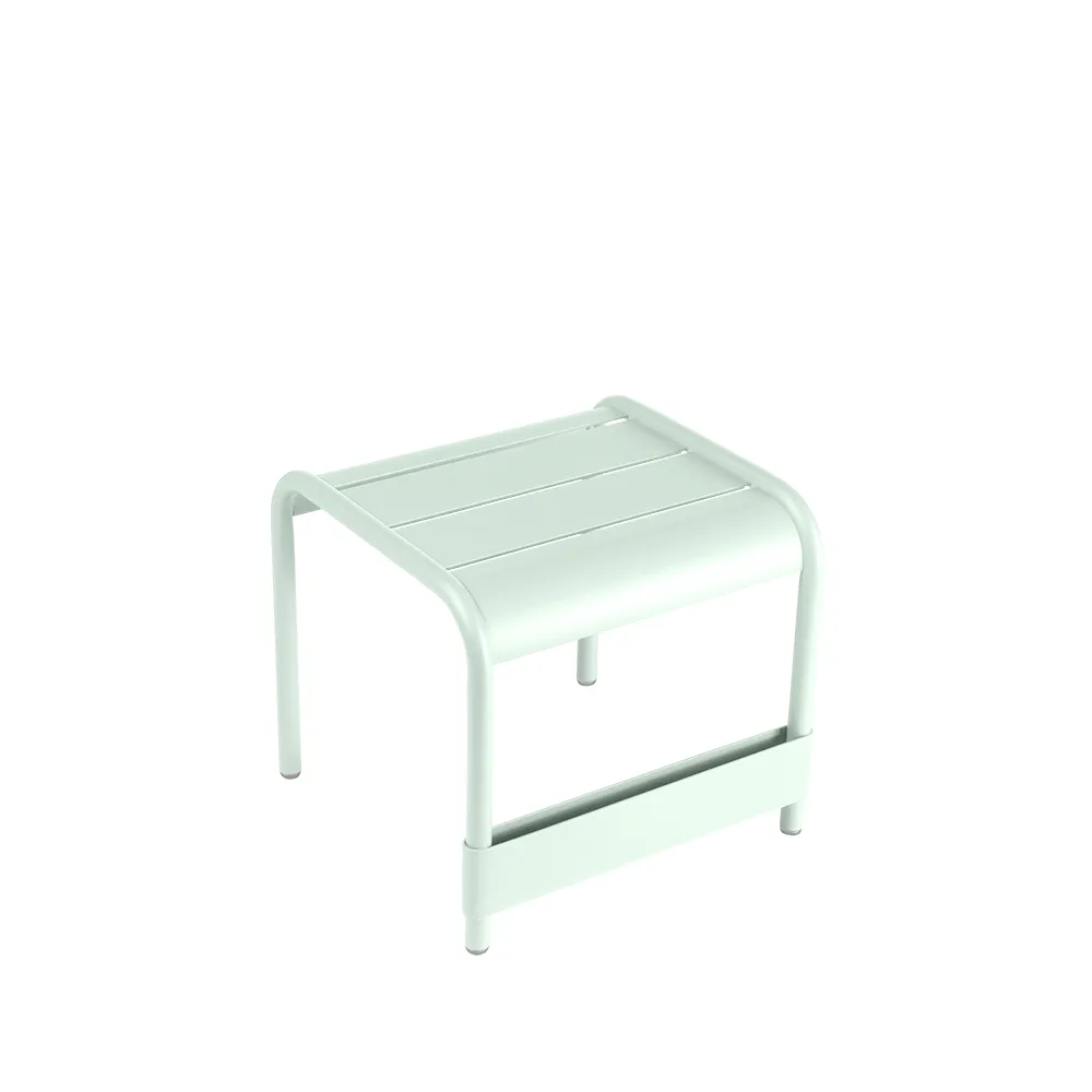 Luxembourg bord/fotskammel, Ice mint, small Fermob
