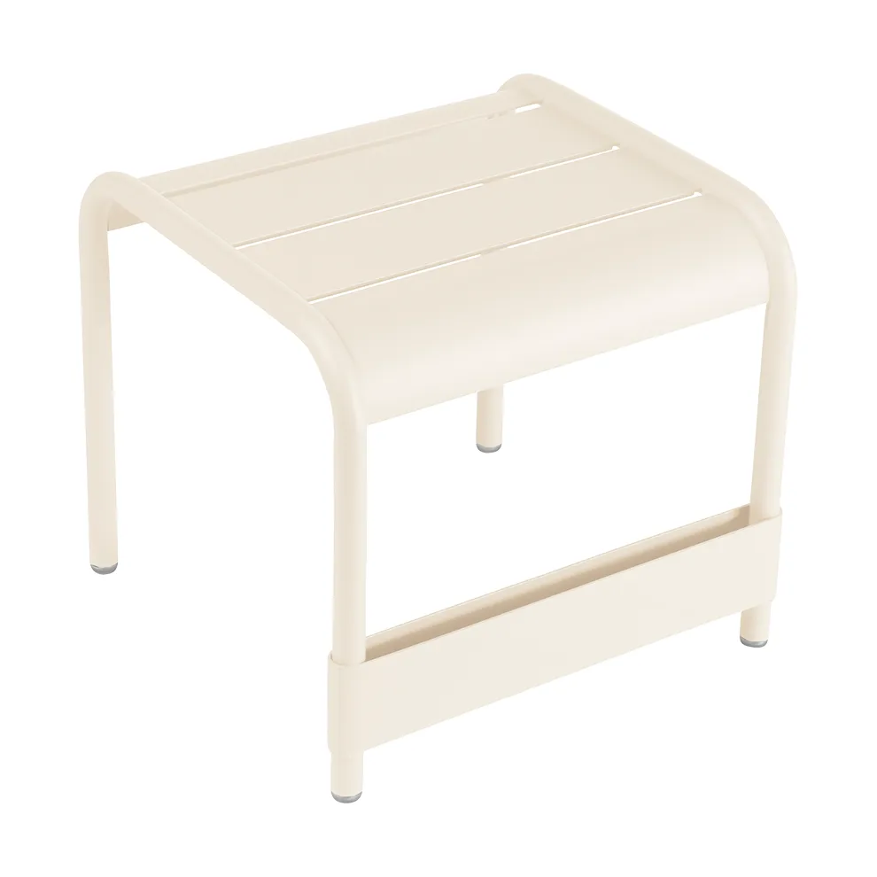 Luxembourg bord/fotskammel, Latte beige (beige) Fermob