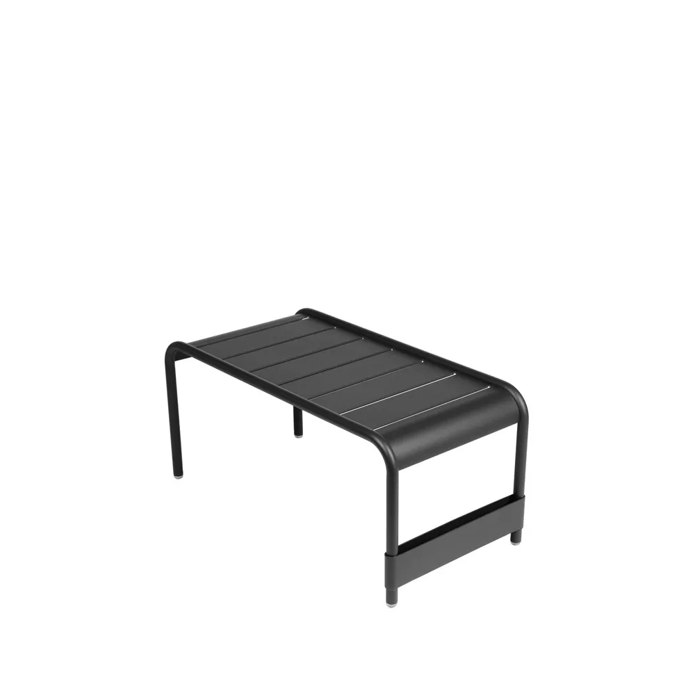 Luxembourg bord/fotskammel, Liquorice (svart), large Fermob