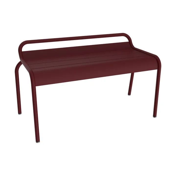 Luxembourg Compact benk - Black cherry (vinrød) - Fermob
