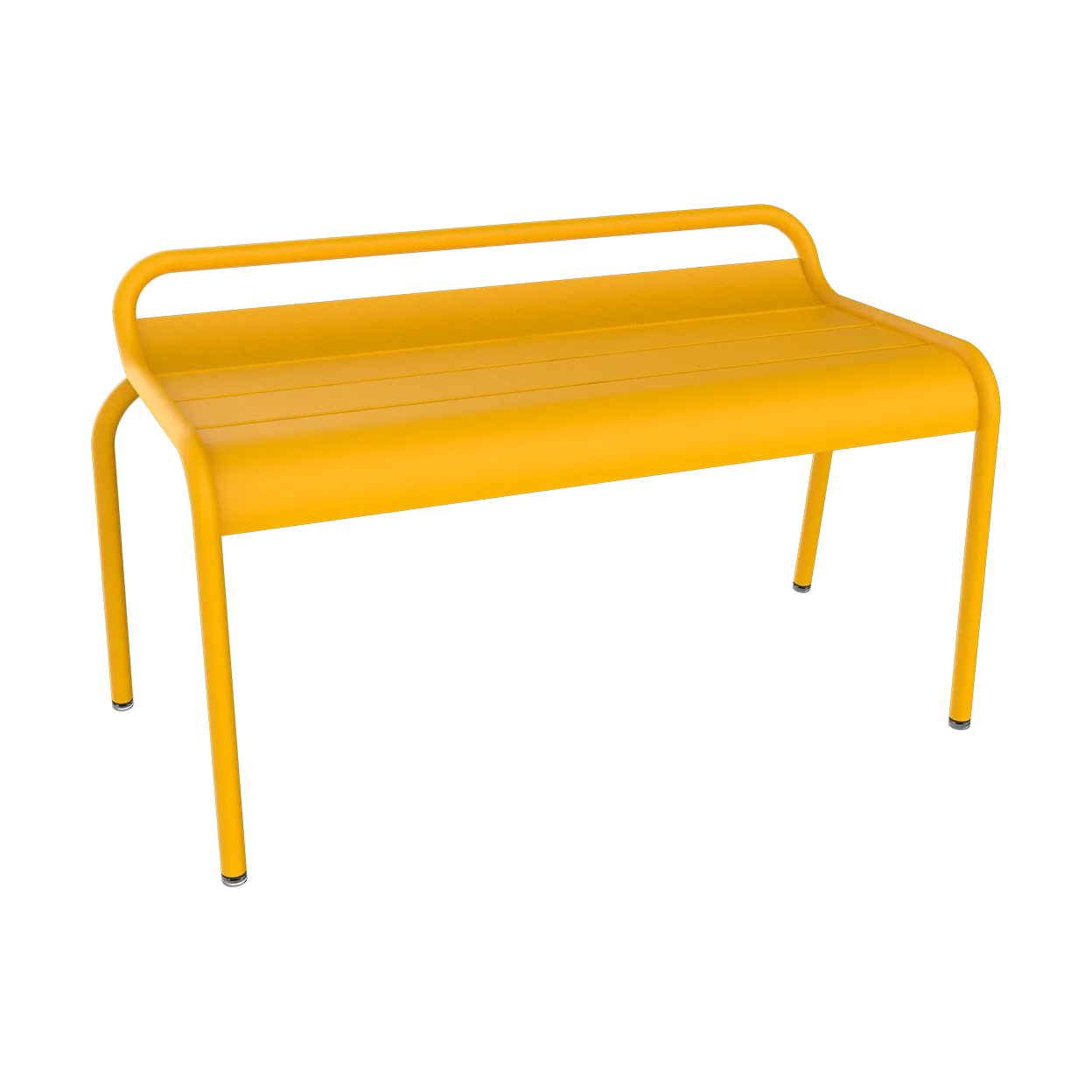 Luxembourg Compact benk, Honey (gul) Fermob
