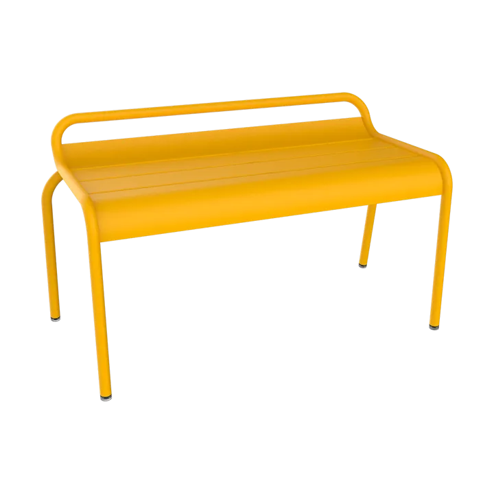 Luxembourg Compact benk - Honey (gul) - Fermob