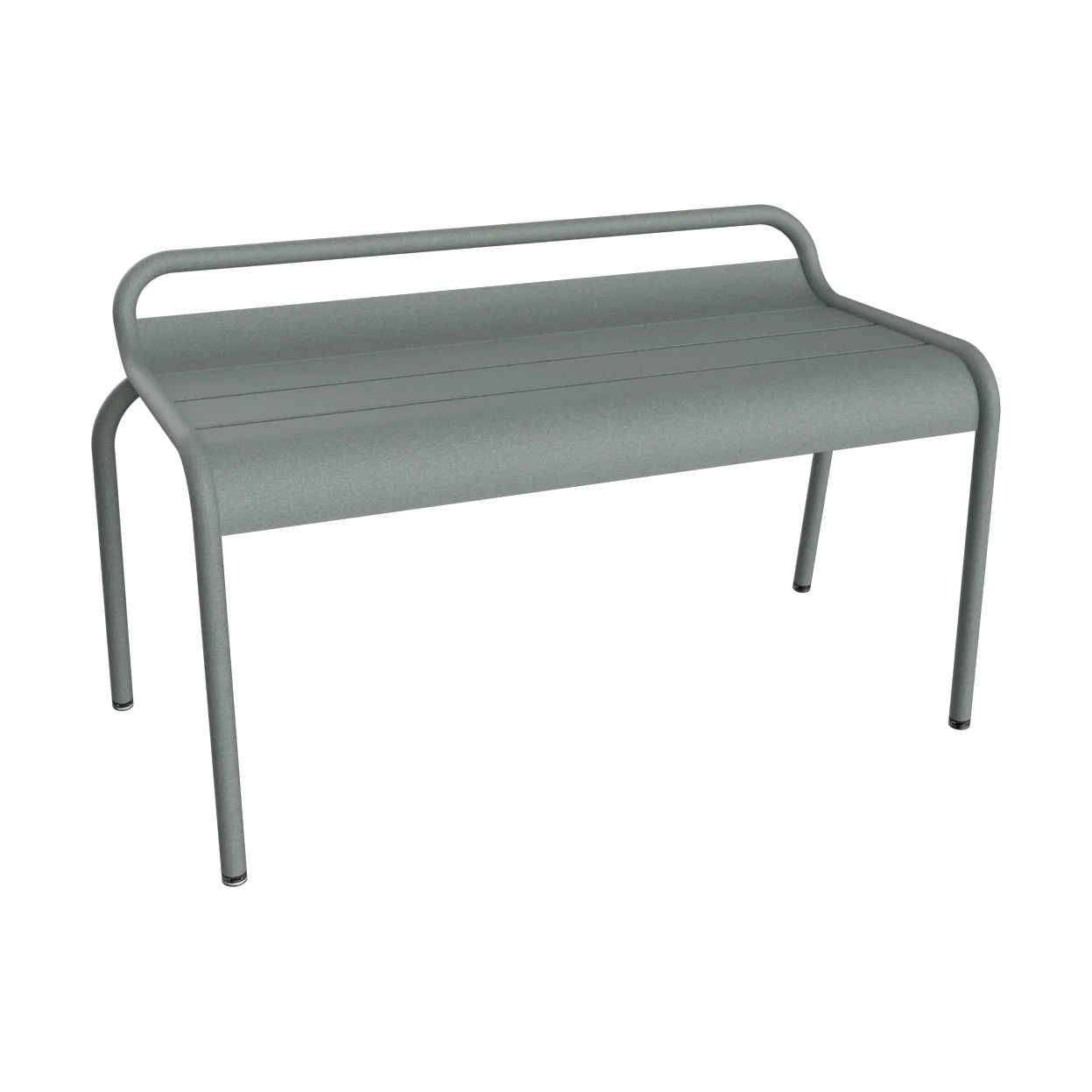 Luxembourg Compact benk, Lapilli Grey Fermob