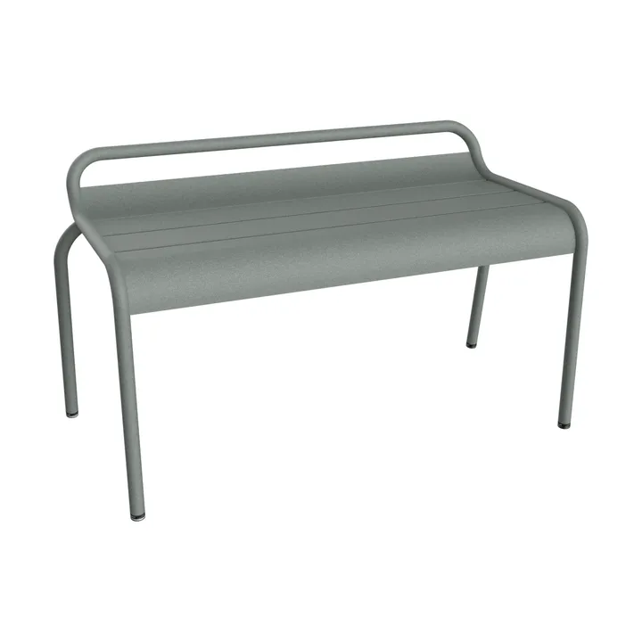 Luxembourg Compact benk - Lapilli Grey - Fermob