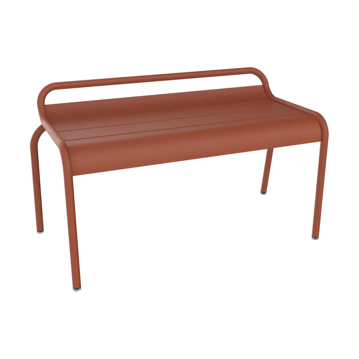 Luxembourg Compact benk, Red ochre (rød) Fermob