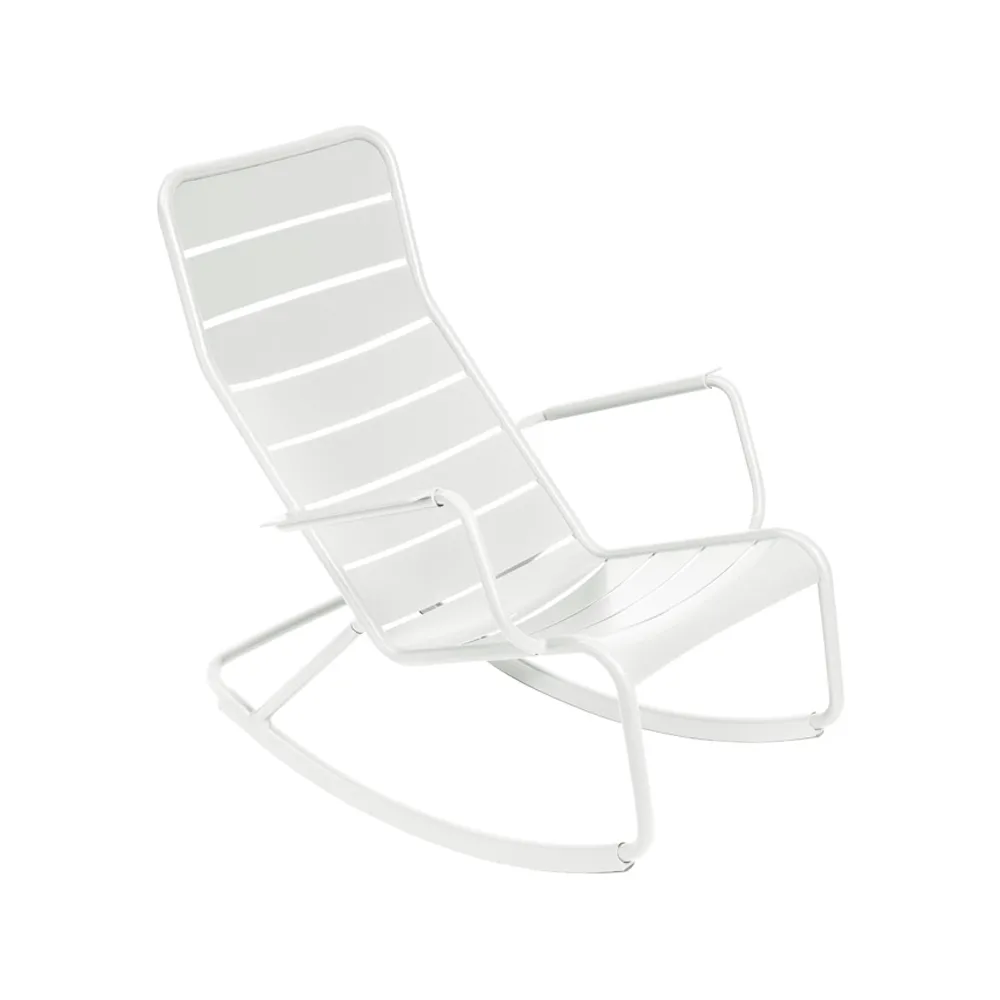 Luxembourg gyngestol, Cotton white (hvit) Fermob