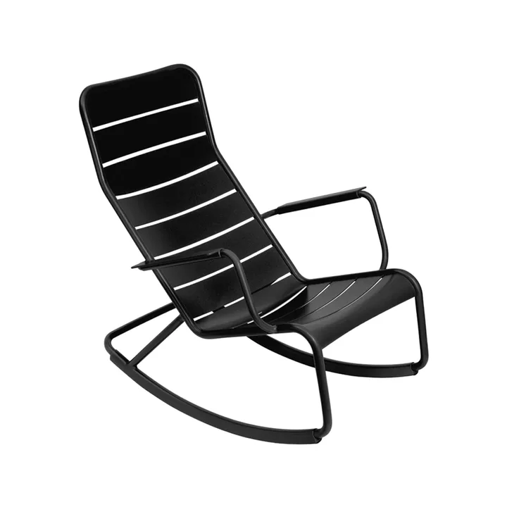Luxembourg gyngestol - Liquorice (svart) - Fermob