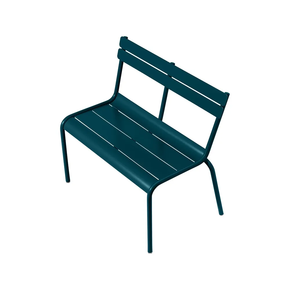 Luxembourg Kid Bench, Acapulco blue Fermob
