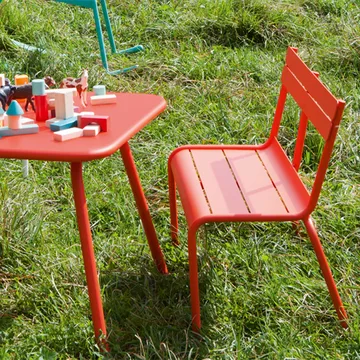 Luxembourg Kid Bench - Cedar green - Fermob