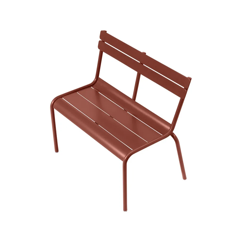 Luxembourg Kid Bench, Red ochre (rød) Fermob