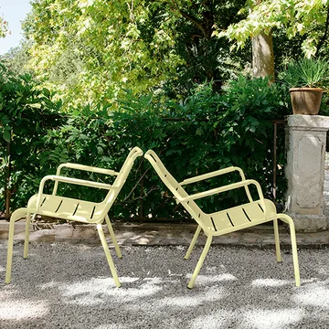 Luxembourg loungestol - Chili (rød) - Fermob