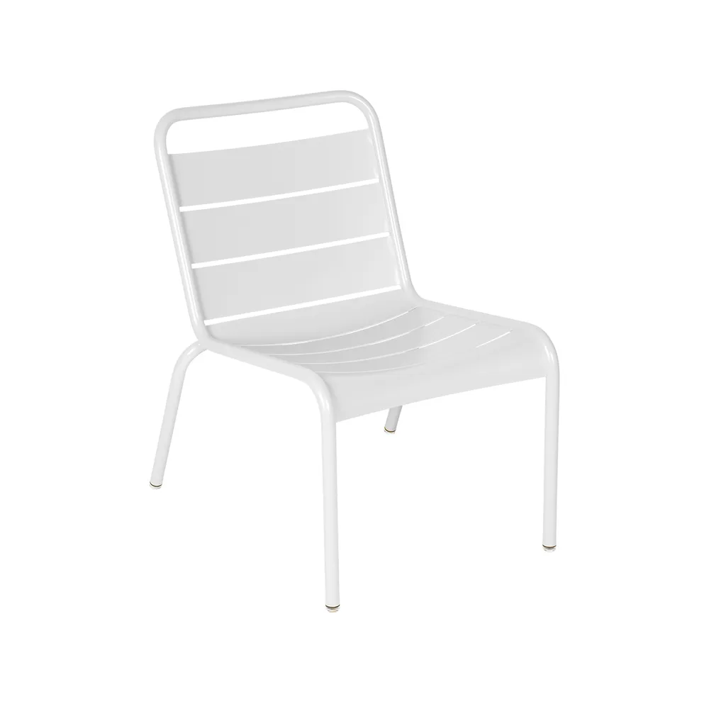 Luxembourg loungestol, Cotton white (hvit) Fermob