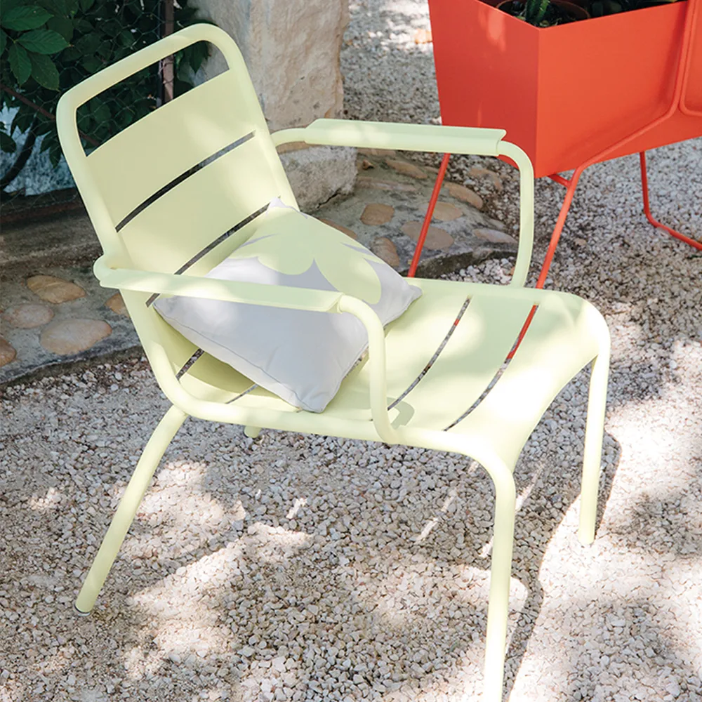 Luxembourg loungestol, Frosted lemon Fermob