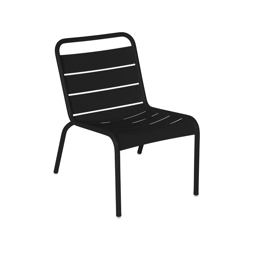 Luxembourg loungestol, Liquorice (svart) Fermob