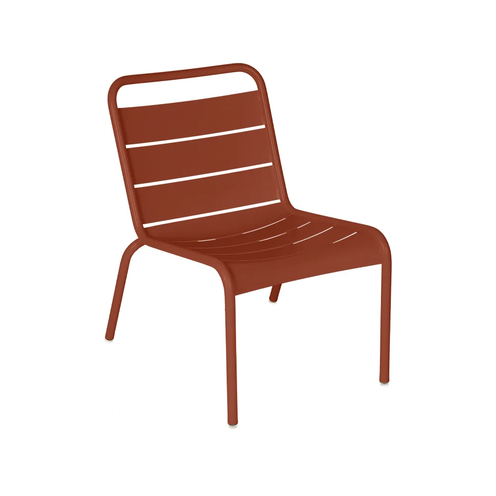 Luxembourg loungestol, Red ochre Fermob
