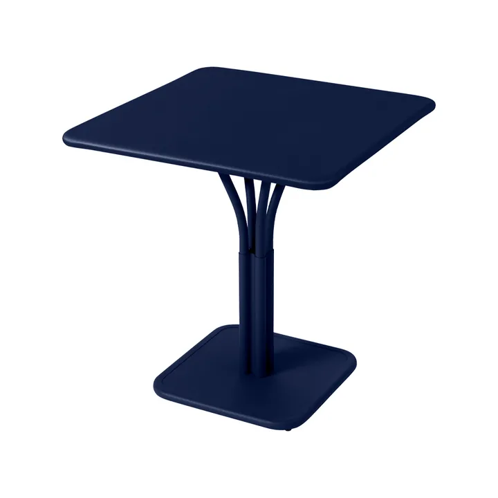 Luxembourg Pedestal bord 71x71 cm - Deep blue - Fermob
