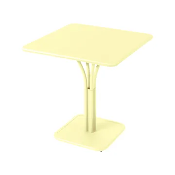 Luxembourg Pedestal bord 71x71 cm - Frosted lemon - Fermob