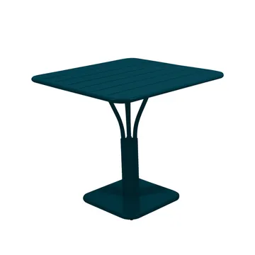 Luxembourg Pedestal bord, kvadratisk - Acapulco blue - Fermob