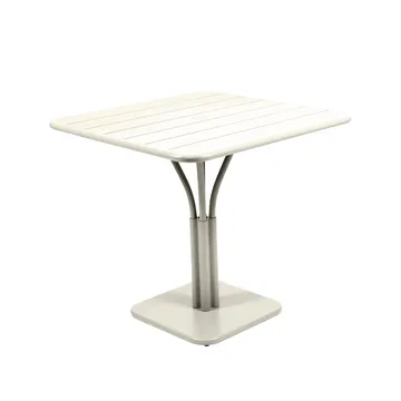 Luxembourg Pedestal bord, kvadratisk - Clay grey - Fermob