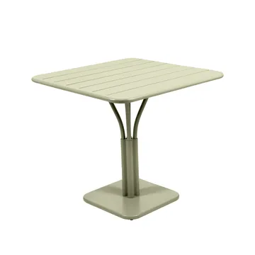 Luxembourg Pedestal bord, kvadratisk - Willow green - Fermob
