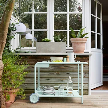 Luxembourg serveringsvogn - Cedar green - Fermob