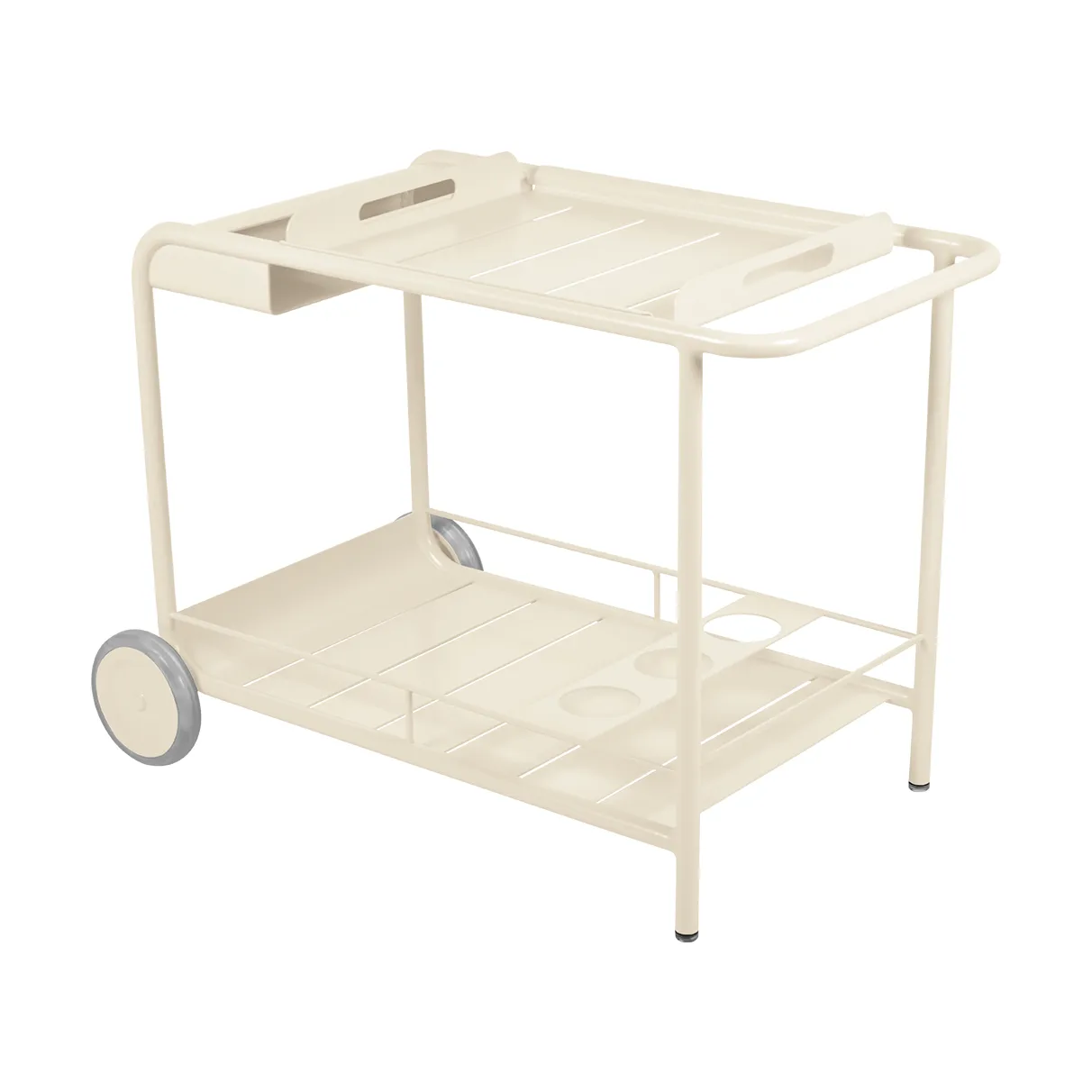 Luxembourg sidebord med hjul, Latte beige (beige) Fermob