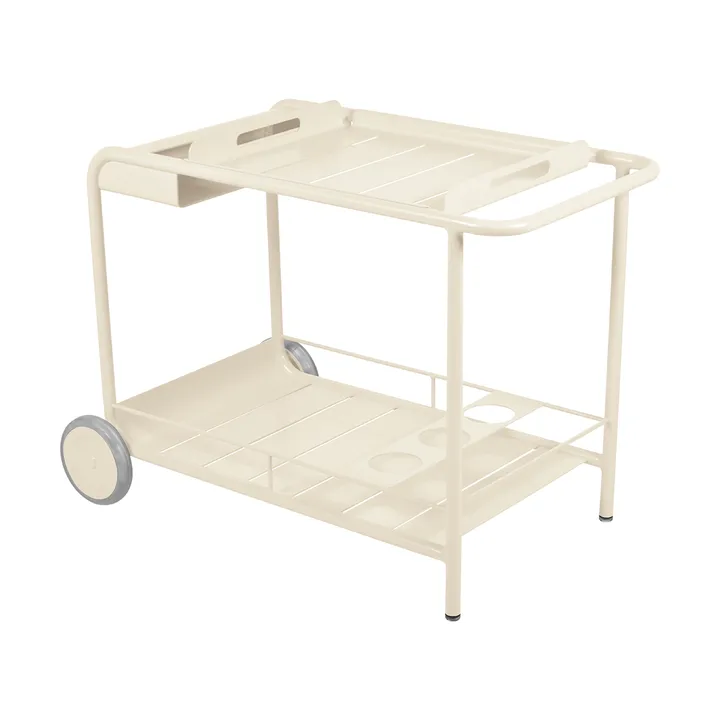 Luxembourg sidebord med hjul - Latte beige (beige) - Fermob
