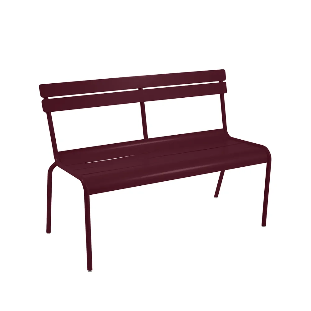 Luxembourg sofa 118x56x86 cm, Black cherry (vinrød) Fermob