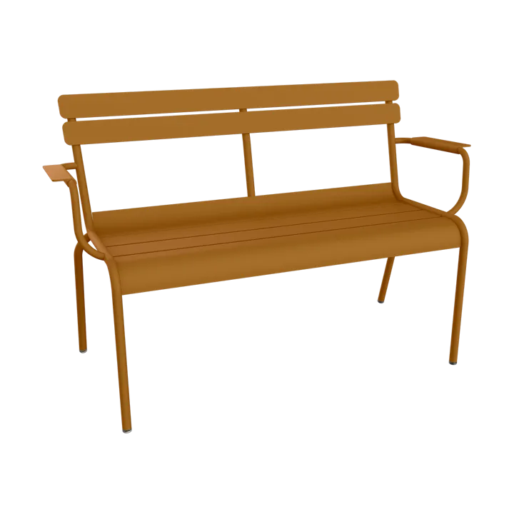 Luxembourg sofa med armlener 131x55,5x86 cm - Gingerbread (brun) - Fermob