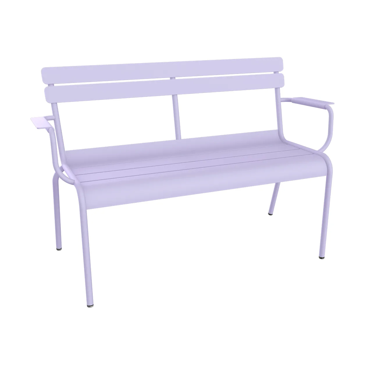 Luxembourg sofa med armlener 131x55,5x86 cm, Marshmallow (lilla) Fermob