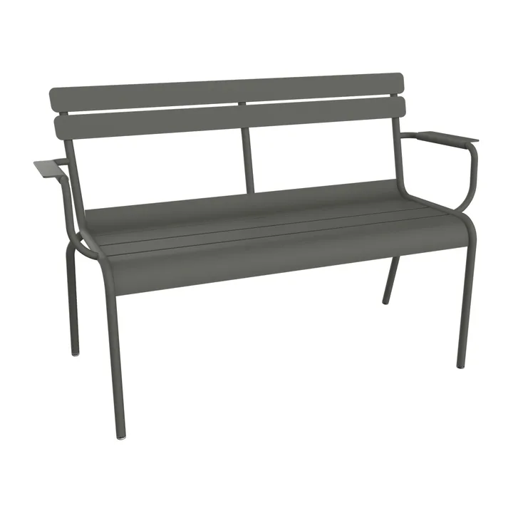 Luxembourg sofa med armlener 131x55,5x86 cm - Rosemary (grønn) - Fermob