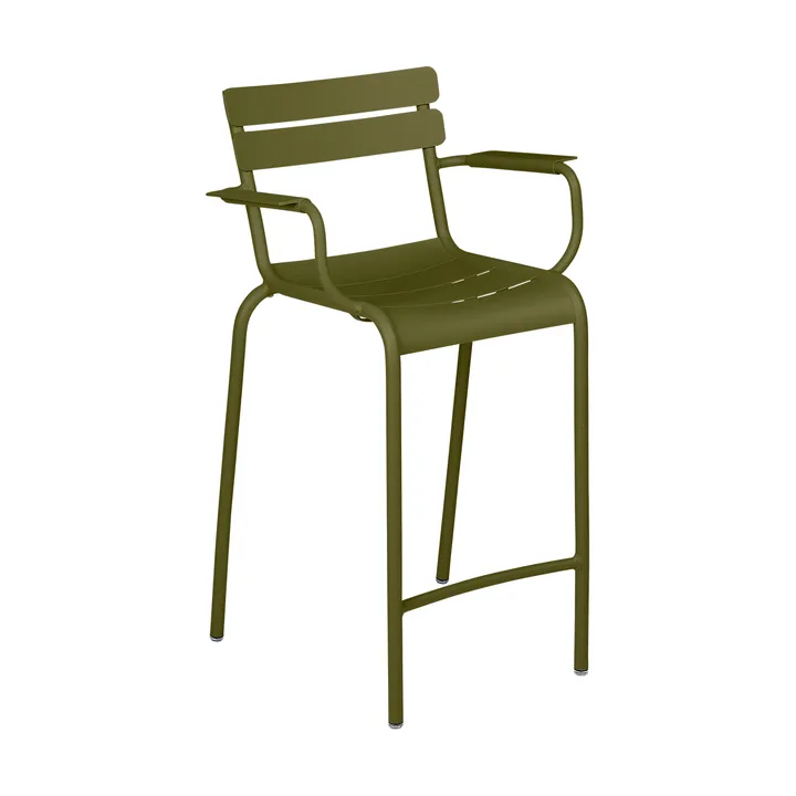 Luxembourg stol med armlener, høy - Pesto - Fermob