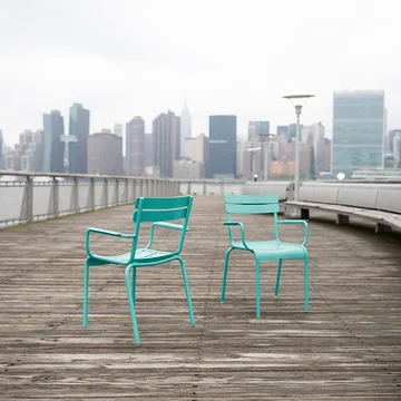 Luxembourg stol med armlener - Red ochre - Fermob