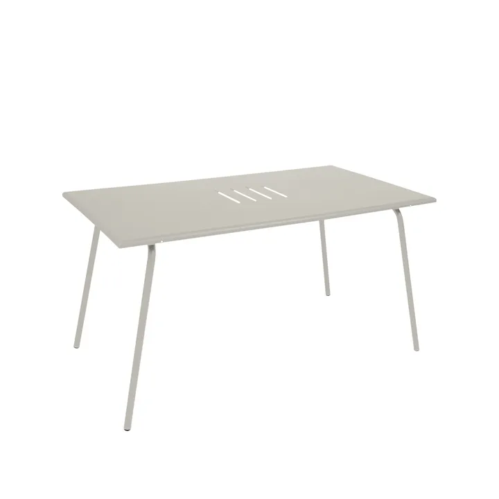Monceau bord 146x80 cm - Clay grey - Fermob