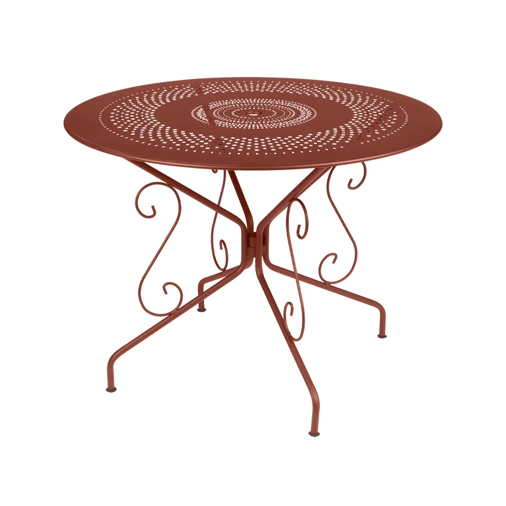 Montmartre bord Ø96 cm, Red ochre (rød) Fermob