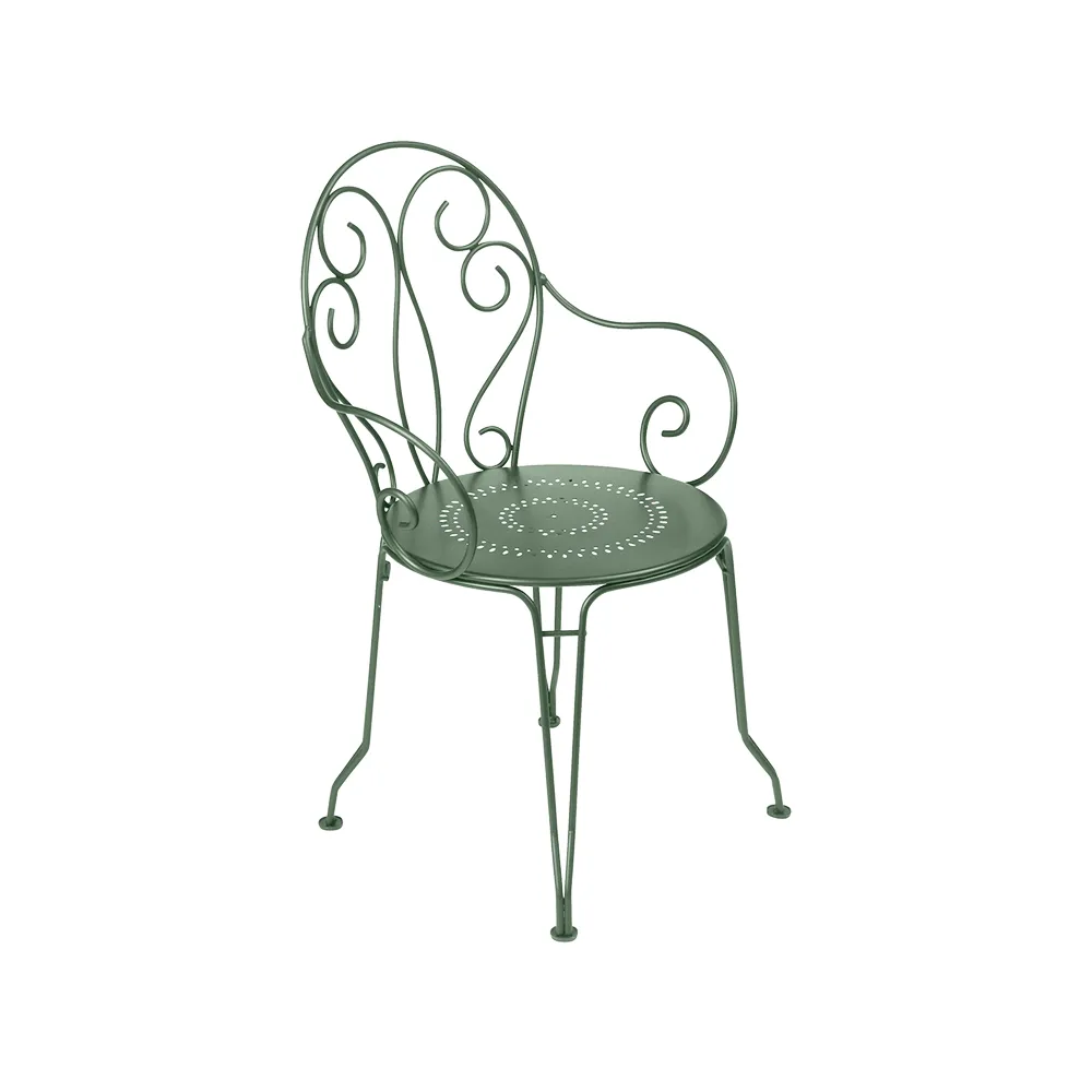 Montmartre stol med armlener, Cactus Fermob