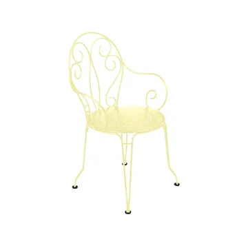 Montmartre stol med armlener - Frosted lemon (gul) - Fermob